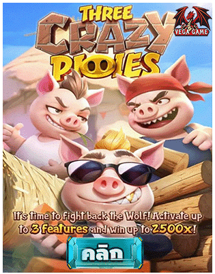 Three Crazy Piggies